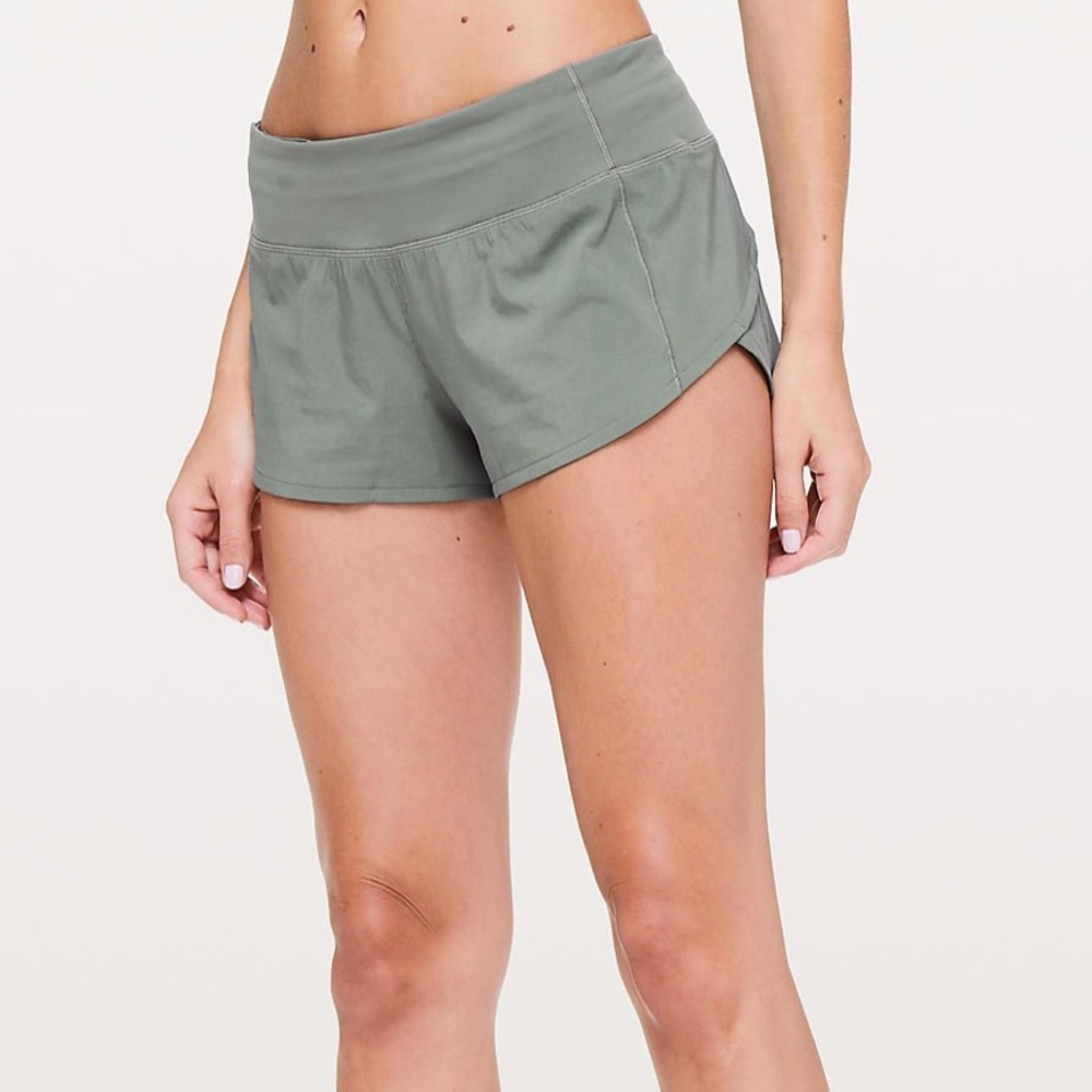 Misty Meadow Lulu Lemon Shorts 2.5” - Never Worn!